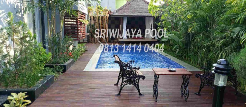 kolam renang yang dibuat oleh sriwijaya pool