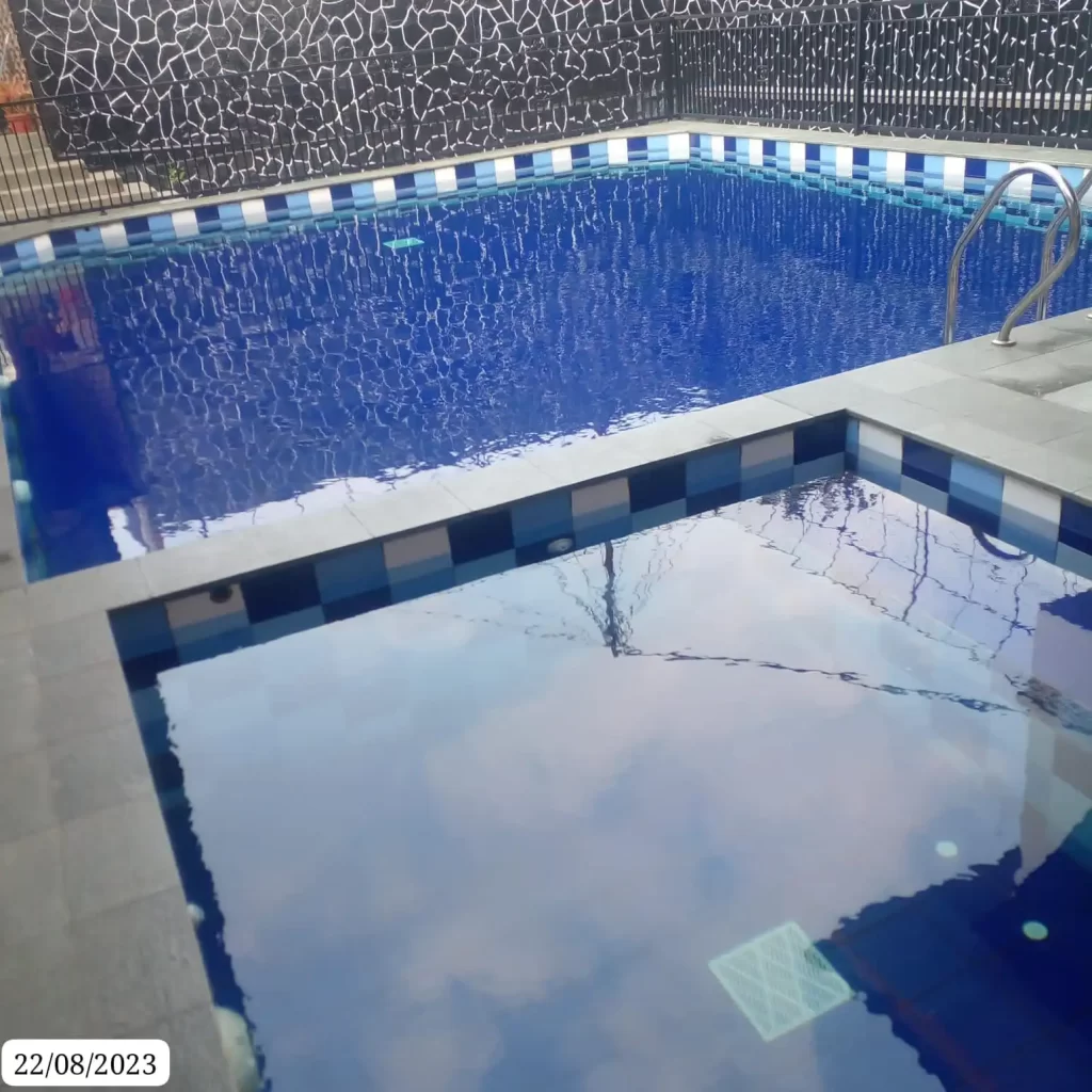 mengatasi kerusakan kolam jacuzzi